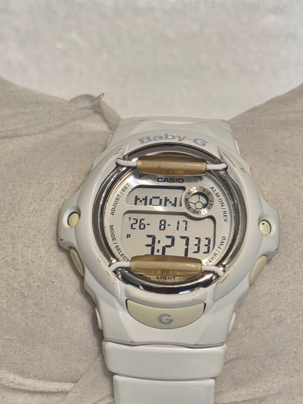 Casio G Shock Baby G Gloss White